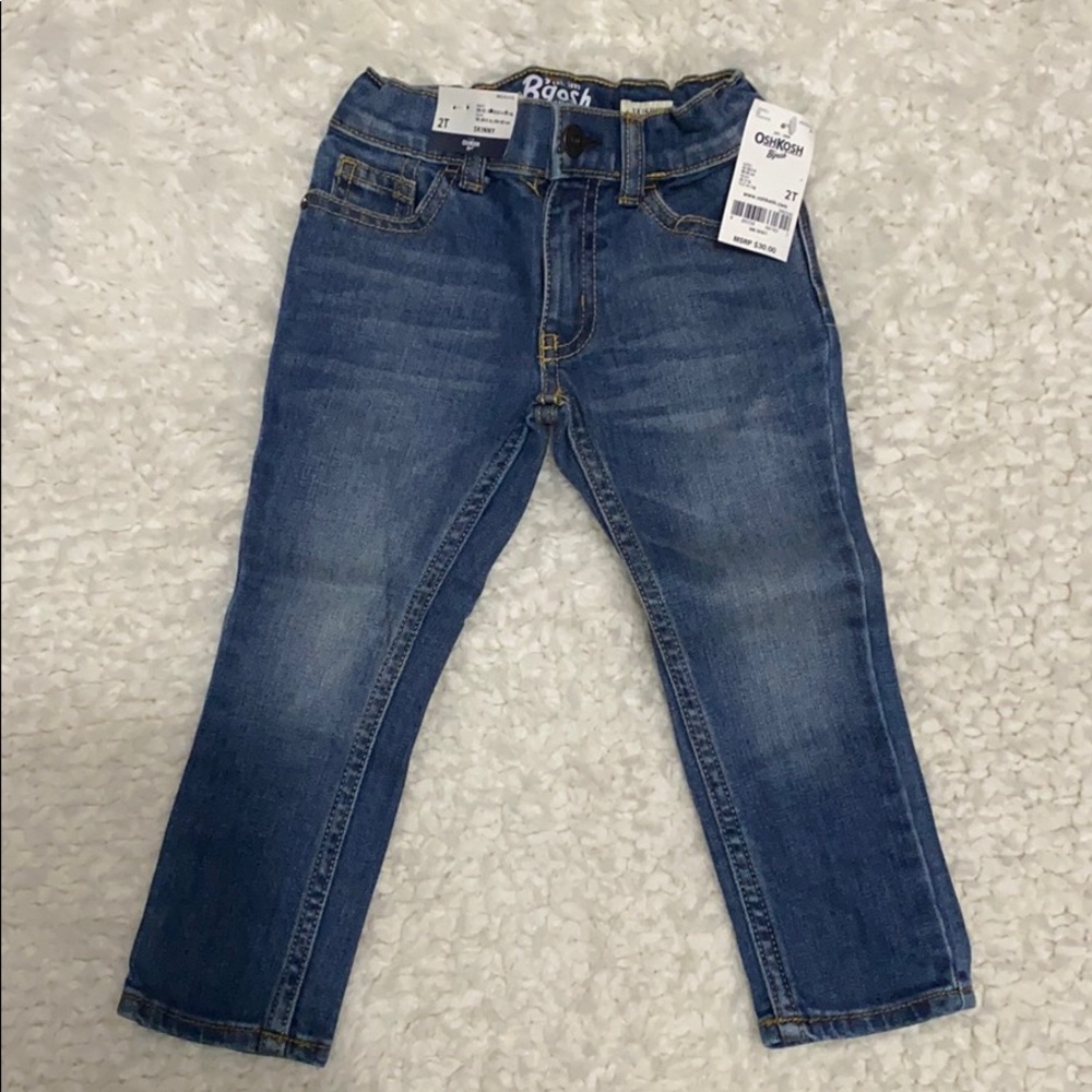 Toddler Boy’s Osh Kosh skinny jeans. Size 2T, NWT.